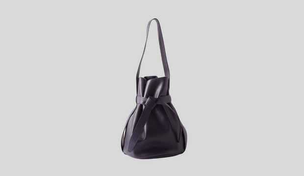 THE ROW - Leo knotted leather bucket bag