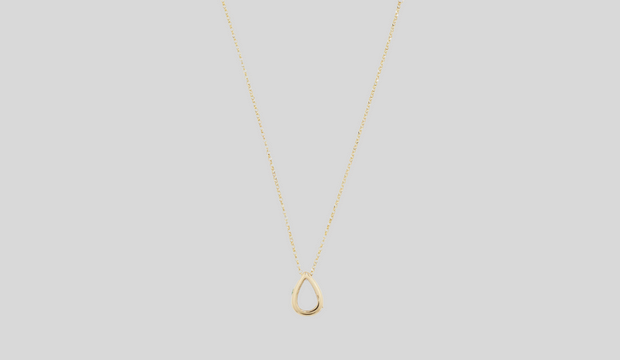 LOQUET - Felicity Pillow diamond & gold locket necklace