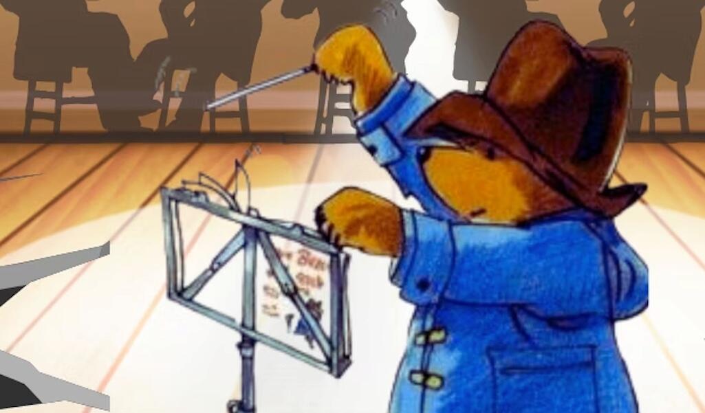 Paddington is on the podium for his First Concert at St Paul's, Covent Garden