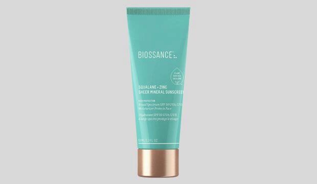 ​Biossance Squalane + Zinc Sheer Mineral Sunscreen, SPF 30, £24