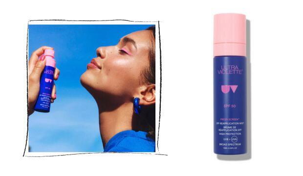 ​Easy SPF 50 mist for over or under make-up | Ultra Violette Preen Screen SPF50 Reapplication Mist Skinscreen