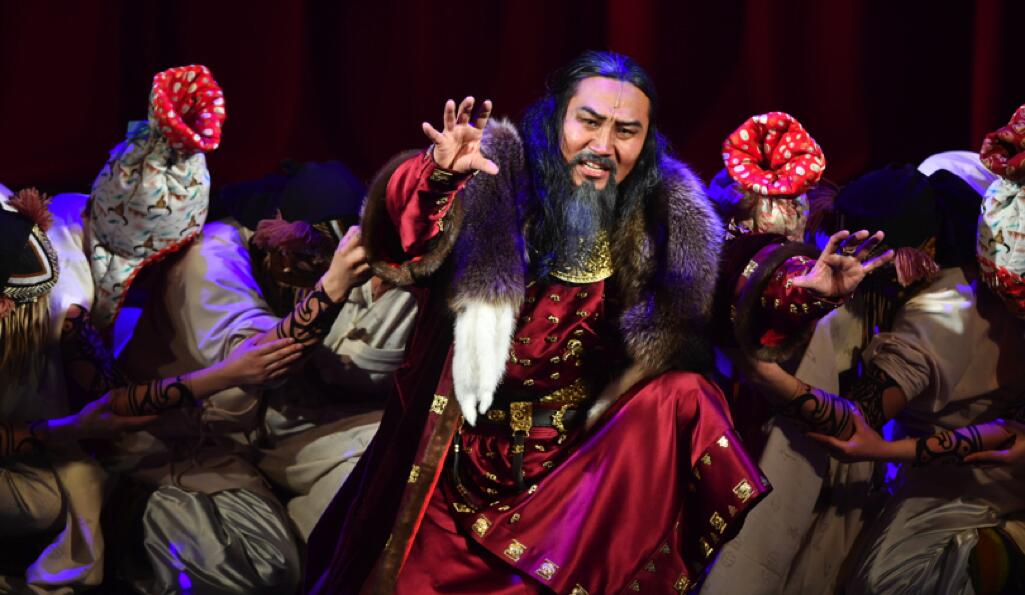 Erdenebileg Ganbold as Archung Khan in The Mongol Khan