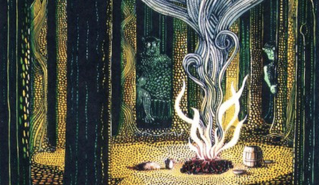 Tolkien Reading Day, Discover Children's Story Centre: Tolkien original illustration trolls