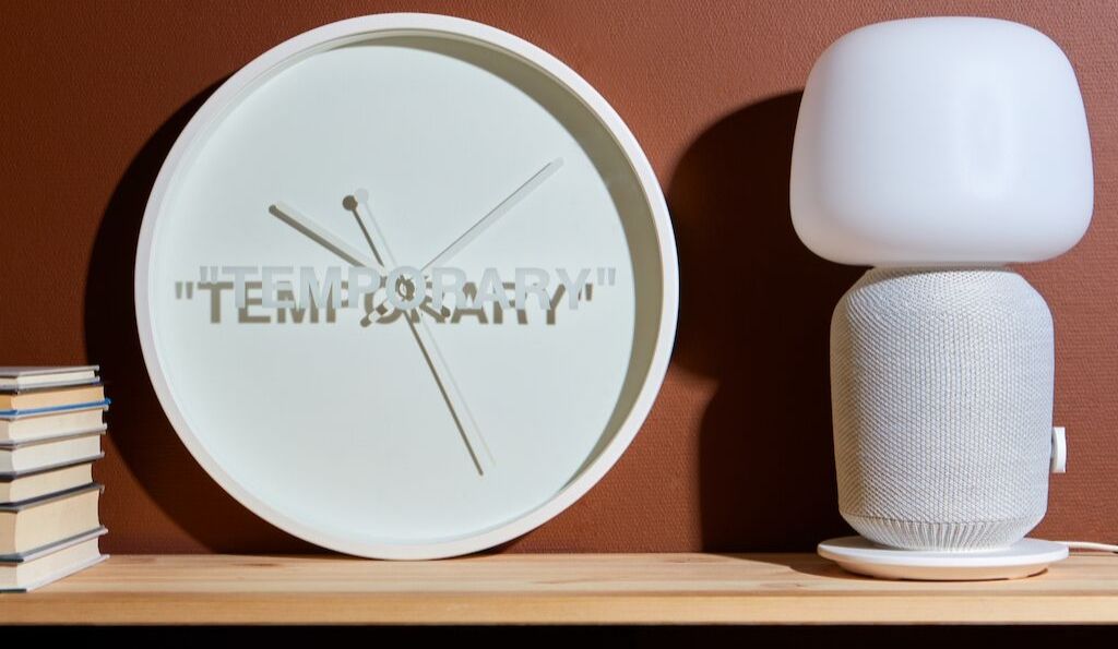 Ikea Markerad Off White Virgil Abloh Clock Temporary Art 