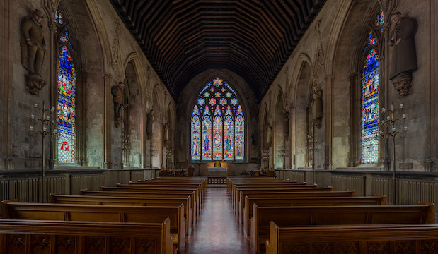 St Etheldreda's (cropped), Photo by David Iliff, CC-BY-SA 3.0, https://creativecommons.org/licenses/by-sa/3.0/ 